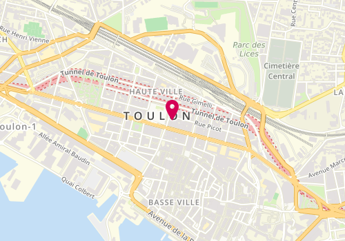Plan de Pamther Toulon : Toiture, Couverture, Charpente et Etanchéité, Espace Carrousel 5 Bis Rue Picot, 83000 Toulon