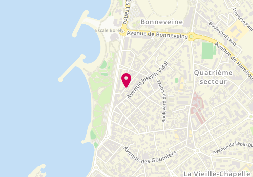 Plan de LOBRY Marcel, 95 Boulevard des Vagues, 13008 Marseille