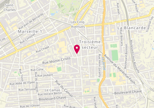 Plan de AENF Construction et Rénovation, 61 Rue Marx Dormoy, 13004 Marseille