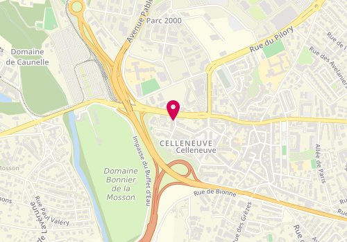 Plan de Fbs Isolation, 557 Rue André le Nôtre, 34080 Montpellier