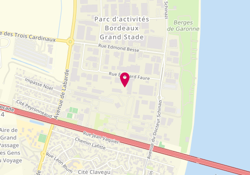 Plan de Groupe le Carré Bordeaux (CGH), 18 Rue Edouard Faure, 33300 Bordeaux