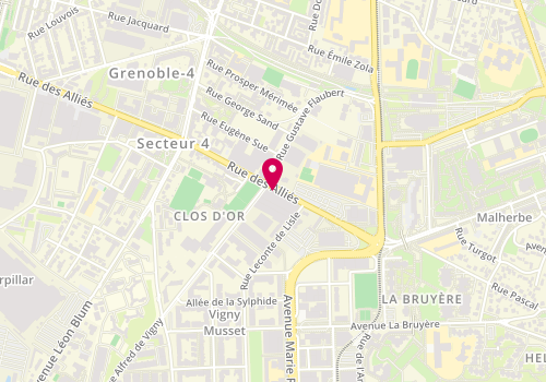 Plan de Monsieur Winaud, 35 Rue des Alliés, 38100 Grenoble