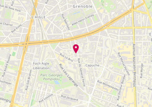 Plan de BDV Isolation, 14 Rue General Ferrié, 38100 Grenoble