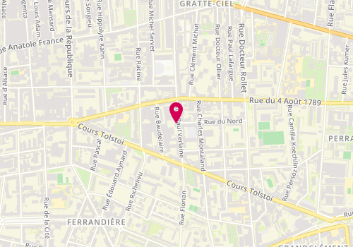 Plan de Service Couverture Isolation, 54 Rue Paul Verlaine, 69100 Villeurbanne