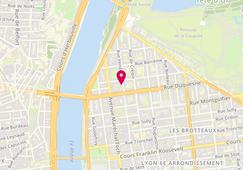 Plan de Probatis : Entreprise de rénovation d'Intérieur à Lyon, 32 Rue Vendôme, 69006 Lyon