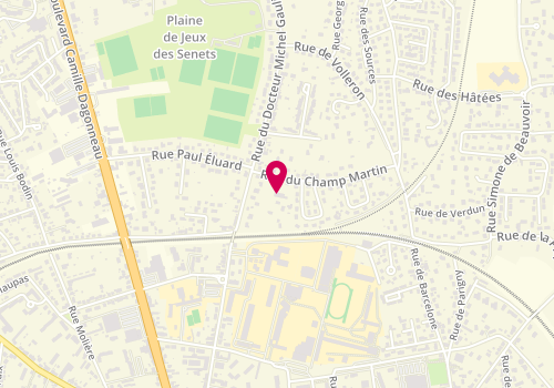 Plan de 4 P Menuiserie, 18 Bis Rue Dr Michel Gaulier, 58660 Coulanges-lès-Nevers