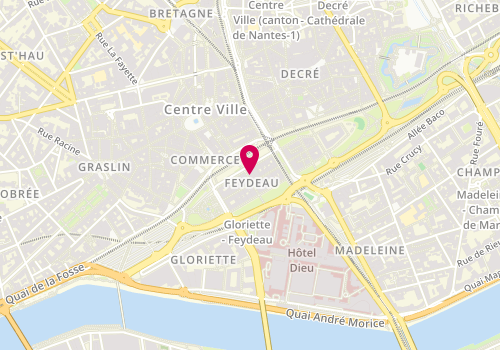 Plan de Artinantes, 1 Rue du Guesclin, 44000 Nantes