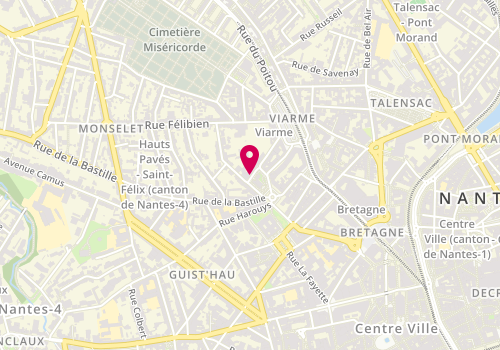 Plan de Naoned Isolation, 15 Place Edouard Normand, 44000 Nantes