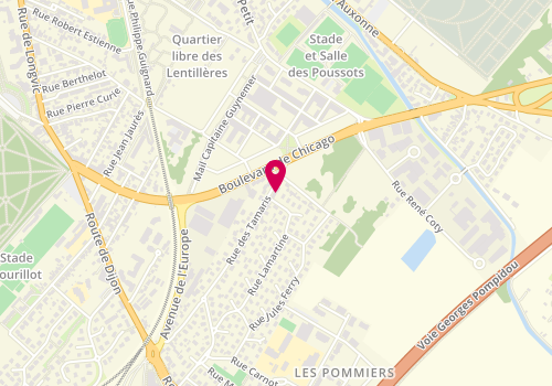 Plan de 3.S.p., 62 Rue des Tamaris, 21600 Longvic