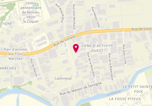 Plan de Polaire Isolation, 19 Rue de la Retardais, 35000 Rennes