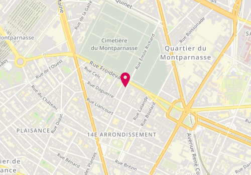Plan de Bds Isolation, 12 Rue Gassendi, 75014 Paris