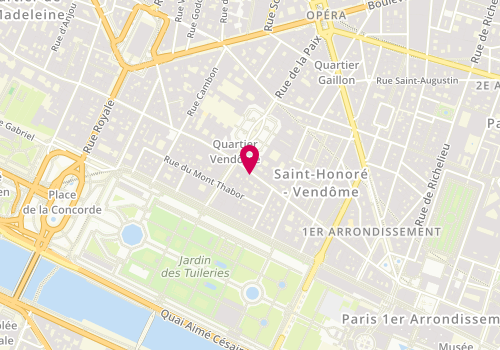 Plan de Abc, 231 Rue Saint-Honoré, 75001 Paris