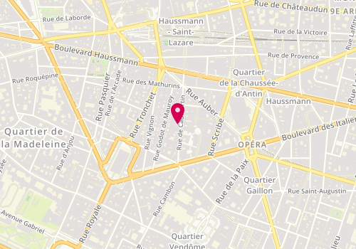 Plan de Dmb environnement, 21 Rue de Caumartin, 75009 Paris