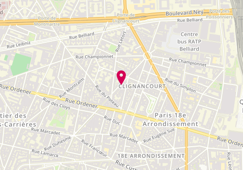 Plan de Aspira Suie Aeg - Solater, 78 Rue Duhesme, 75018 Paris