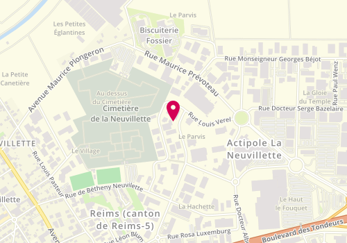 Plan de SM Ravalement (Façadier | Couvreur | Isolation ITE), 17 avenue André Margot, 51100 Reims