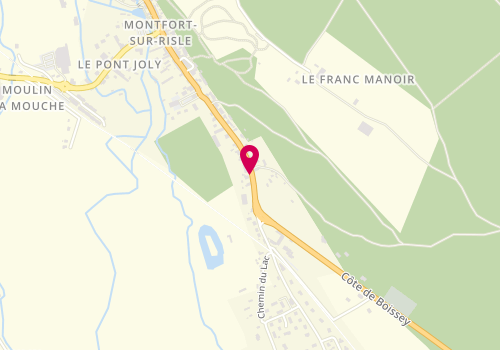 Plan de AAR Normandie, 16 Rue Franc Manoir, 27290 Montfort-sur-Risle