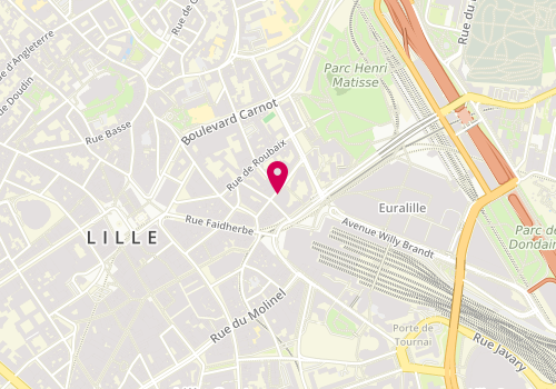 Plan de Dupont Couverture Metropole Lilloise, 14 Rue Vieux Faubourg, 59800 Lille
